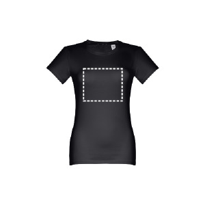 T-shirt korte mouwen borst