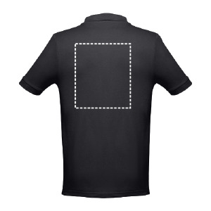 Korte sleeve polo borst