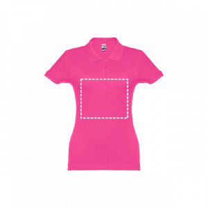 Korte sleeve polo borst