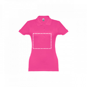 Korte sleeve polo borst