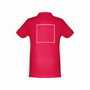 Korte sleeve polo borst