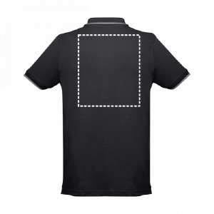 Korte sleeve polo borst