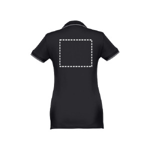 Korte sleeve polo borst
