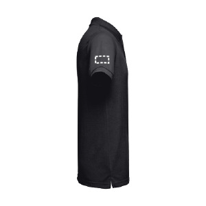 Korte sleeve polo borst
