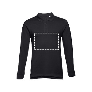Korte sleeve polo borst