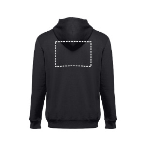 Hoodie borst