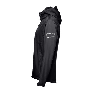 Softshell jas sleeve