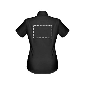 Korte sleeve shirt borst