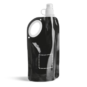 Opvouwbare fles onderzijde kopje