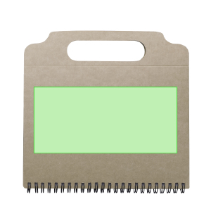 Op de voorkant van het boekje