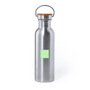 Centered side of the bottle