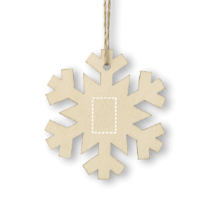 Sneeuwvlok voorzijde
