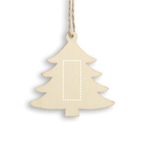 Kerstboom voorzijde