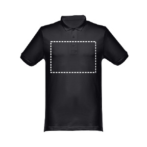 Korte sleeve polo borst