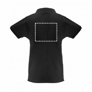 Korte sleeve polo borst