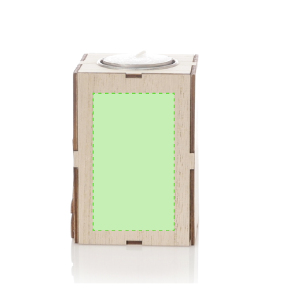 Gecentreerd aan de rechterkant