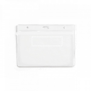 Badgehouder voorzijde bovenaan