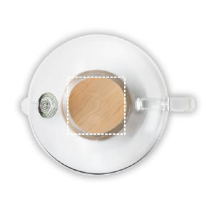 Theepot bottle lid