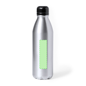 Als de mat gevouwen is op de voorkant