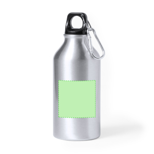 Als de mat gevouwen is op de voorkant