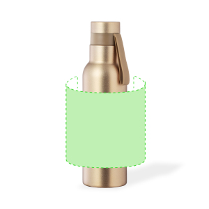 Als de mat gevouwen is op de voorkant