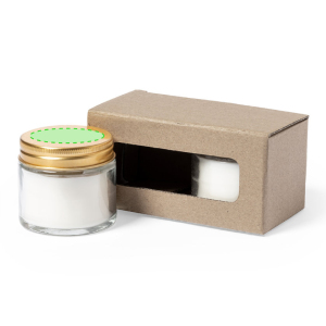 Centered on lid