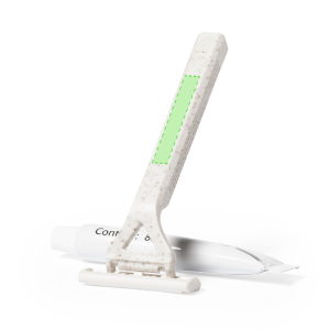 Centered on the handle