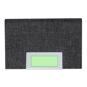 Centered on the badge