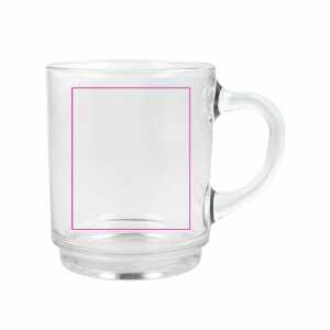 Links van het handvat