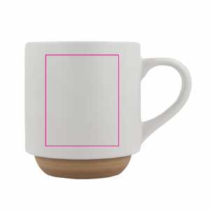 Links van het handvat