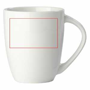 Links van het handvat