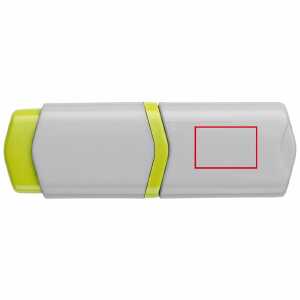 tekstmarker geel op de kap