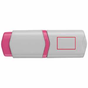 tekstmarker roze op de kap