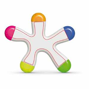 Zijde 1 staart omhoog