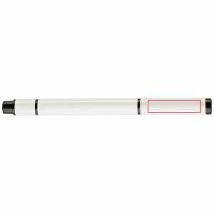 Op de kap 180 graden onder de clip