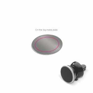 Op het grote metalen plaatje