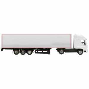 Zijkant truck links
