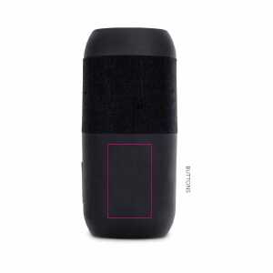 Links naast aan-uitknop