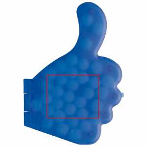 Zijde 1 staart omhoog