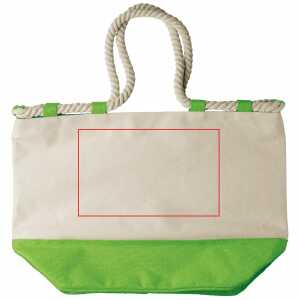 Zijde 1 staart omhoog