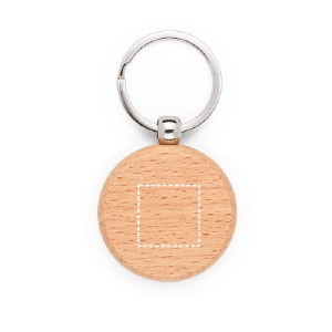 Sleutelhanger achterzijde