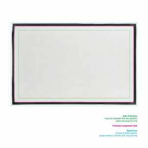 Zijde 1 staart omhoog