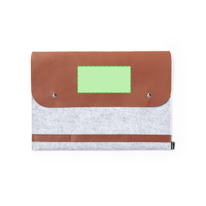 Gecentreerd op de flap