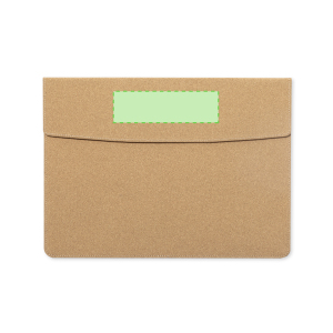 Gecentreerd op de flap