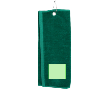 In een hoek van het doek