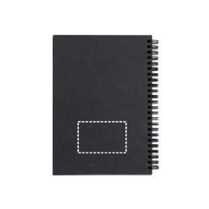 Notitieboekje achterzijde