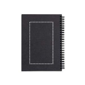 Notitieboekje achterzijde