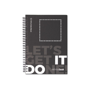 Notitieboekje voorzijde bovenaan