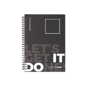 Notitieboekje voorzijde bovenaan