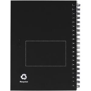 markeringspositie back notebook
